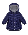 MONCLER BOY'S PIT LONG HOODED PARKA,PROD226220054