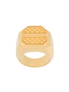 VERSACE GRAPHIC LOGO RING