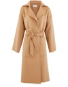 Nanushka Oversized Loose Coat In Nude