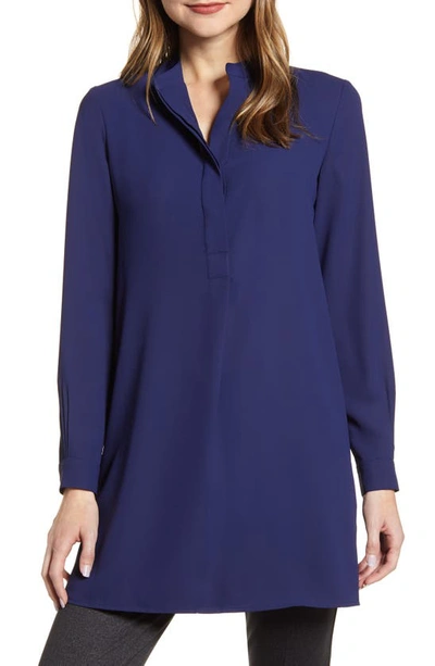 Anne Klein Tunic Shirt In Distant Mountain