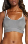 Natori Gravity High Impact Underwire Sports Bra In Grey/ Lead
