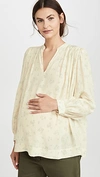 HATCH THE JOSELYN BLOUSE CREAM CANTERBURY BLOOM