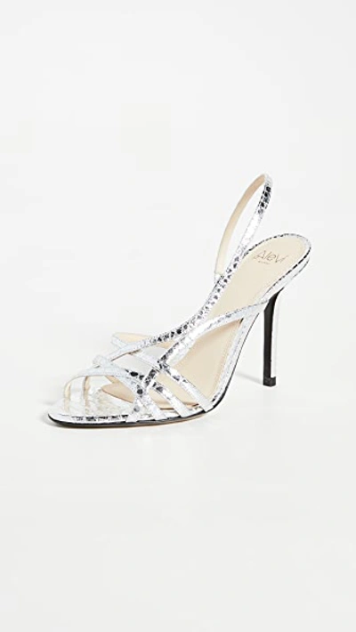 Alevì Milano Tiffany Sandals In Silver