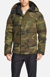 Canada Goose 'macmillan' Slim Fit Hooded Parka In Classic Camo