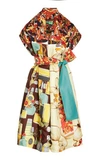 RIANNA + NINA ONE OF A KIND M'O EXCLUSIVE PRINTED SILK STOLE,793535