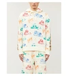 Gucci Men's X Disney Mickey Mouse-print Pullover Hoodie In Ivory Multi