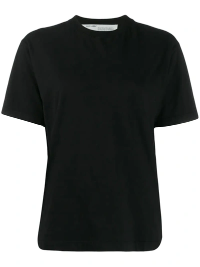 Off-white Arrows Motif Crew-neck T-shirt In Black