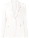 P.a.r.o.s.h Double-breasted Peak-lapels Blazer In White