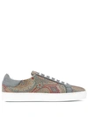 ETRO PAISLEY PRINT SNEAKERS