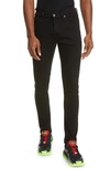 Valentino Dark-wash Slim-fit Jeans In Black