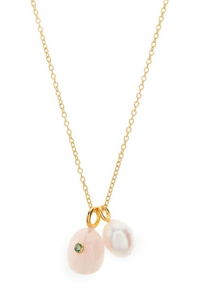 Lizzie Fortunato Oasis Necklace In Pink