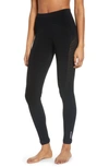 BALENCIAGA SPORTY MESH INSET LEGGINGS,591817399B3