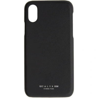 Alyx 1017  9sm Black Iphone Xr Case In 001 Black