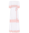 ANNA KOSTUROVA CASABLANCA COTTON MAXI DRESS,P00438613