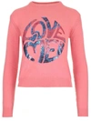 ALBERTA FERRETTI ALBERTA FERRETTI LOVE ME SEQUINS SWEATER