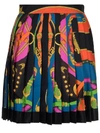 VERSACE VERSACE PLEATED MINI SKIRT