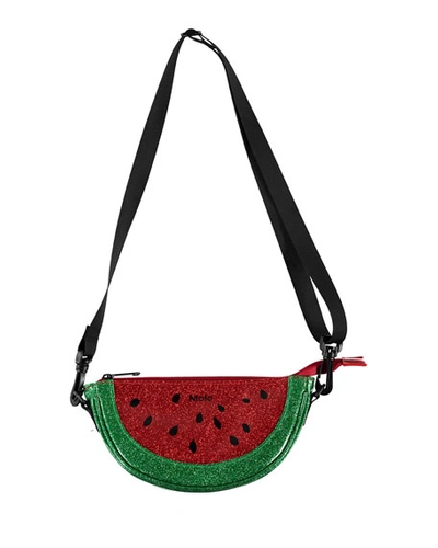Molo Kids' Girl's Nelon Watermelon Crossbody Bag In Red