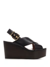 MARNI MARNI CROSSOVER PLATFORM SANDALS