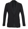 VERSACE WOOL BLAZER,VERUX658BCK