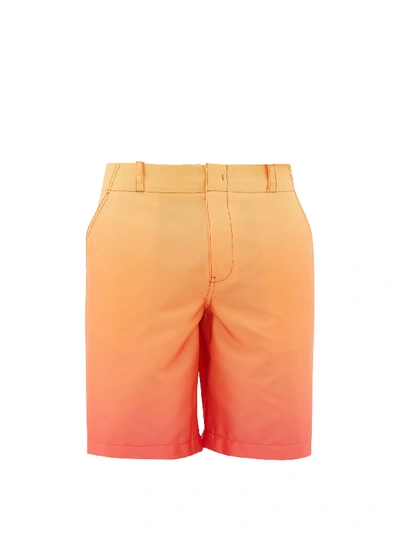 Sies Marjan Sterling Degrade Bermuda Shorts In Orange