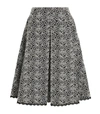 PIAZZA SEMPIONE LACE EMBROIDERY SKIRT,14971459
