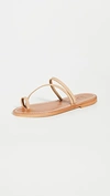 KJACQUES ACTIUM TOE RING SANDALS