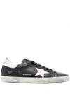 GOLDEN GOOSE SUPER-STAR DISTRESSED-EFFECT SNEAKERS