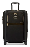 Tumi Alpha 3 Collection 22-inch International Expandable Wheeled Carry-on Bag In Black/ Gold