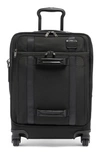 Tumi Merge Continental Front Lid 4-wheeled Carry On In Black,brown