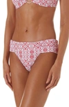 Melissa Odabash Brussels Bikini Bottoms In Amalfi Red