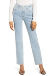 AG E HIGH WAIST STRAIGHT JEANS,VBS1979