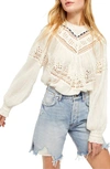 FREE PEOPLE ABIGAIL VICTORIAN TOP,OB1074069