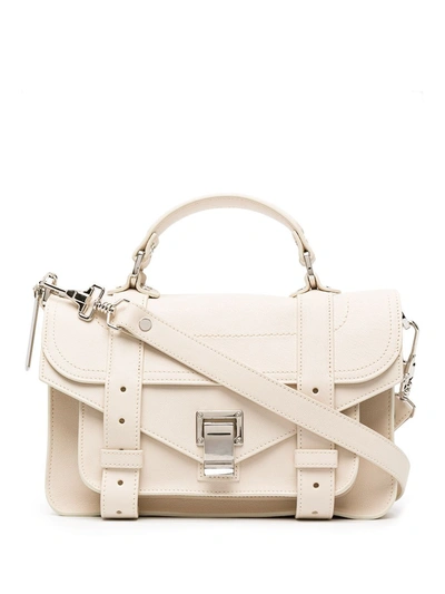 Proenza Schouler Ps1 Tiny Satchel Bag In White