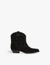 BA&SH COLT SUEDE ANKLE BOOTS,R00052430