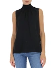 THEORY THEORY SLEEVELESS TURTLENECK TOP