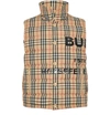 BURBERRY CLASSIC CHECK SLEEVELESS JACKET,8023673/A7028