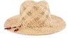 MAISON MICHEL ROSE HAT,1033022001/NATURAL