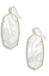 Kendra Scott Danielle Faceted Drop Earrings In Gray