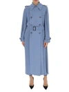 VALENTINO VALENTINO PLEATED TRENCH COAT