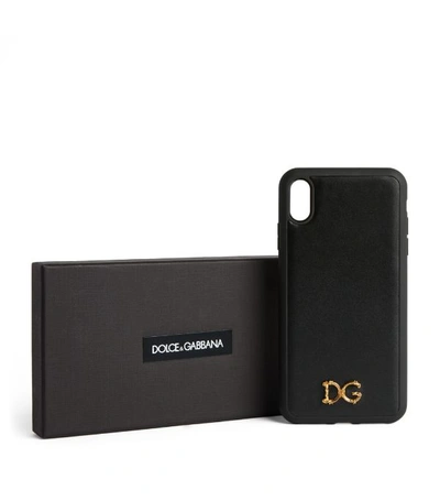 Dolce & Gabbana Leather Iphone Xs Max Case