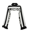 BURBERRY LOGO SCARF WITH SLEEVES,15000564