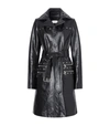 BURBERRY STUDDED LEATHER TRENCH COAT,14977949
