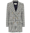 GUCCI CHECKED WOOL-BLEND JACKET,P00436081