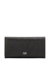 GIUSEPPE ZANOTTI EMBOSSED LOGO PLAQUE WALLET