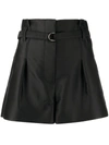 3.1 PHILLIP LIM HIGH-WAISTED BELTED SHORTS
