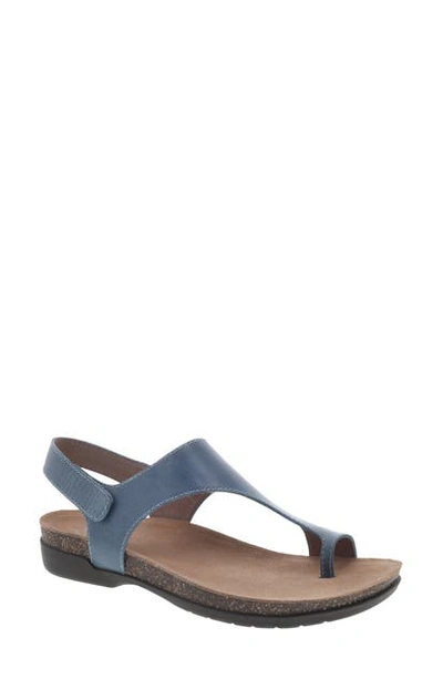 Dansko Reece Sandal In Denim Leather