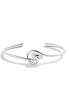 Kendra Scott Presleigh Love Knot Silver-plated Cuff Bracelet