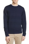 NORSE PROJECTS AROS STRIPE CREWNECK SWEATER,N45-0467