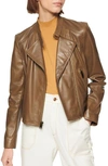 MARC NEW YORK WHEELAND LAMBSKIN MOTO JACKET,MW9A1741