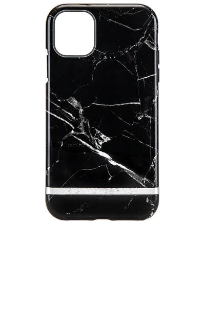 Richmond & Finch Black Marble Iphone 11 壳 – 黑色大理石纹 In Black Marble
